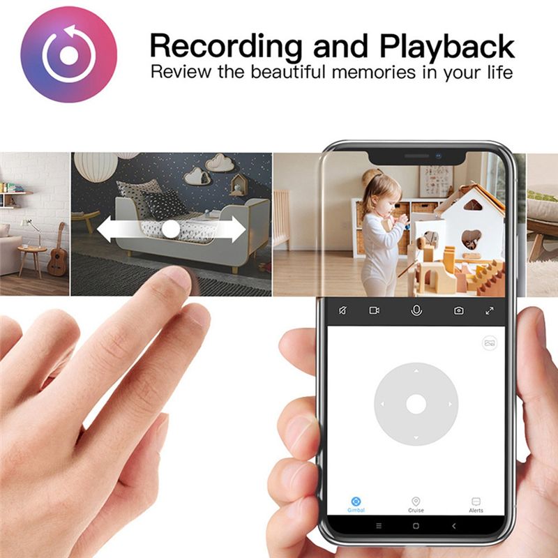 Security Ip Camera - กล้องไวไฟในร่มที่จำเป็น, กล้องดูเด็ก, กล้องรักษาความปลอดภัยบ้านอัจฉริยะไร้สายขนาดเล็ก, กล้อง IP CCTV,