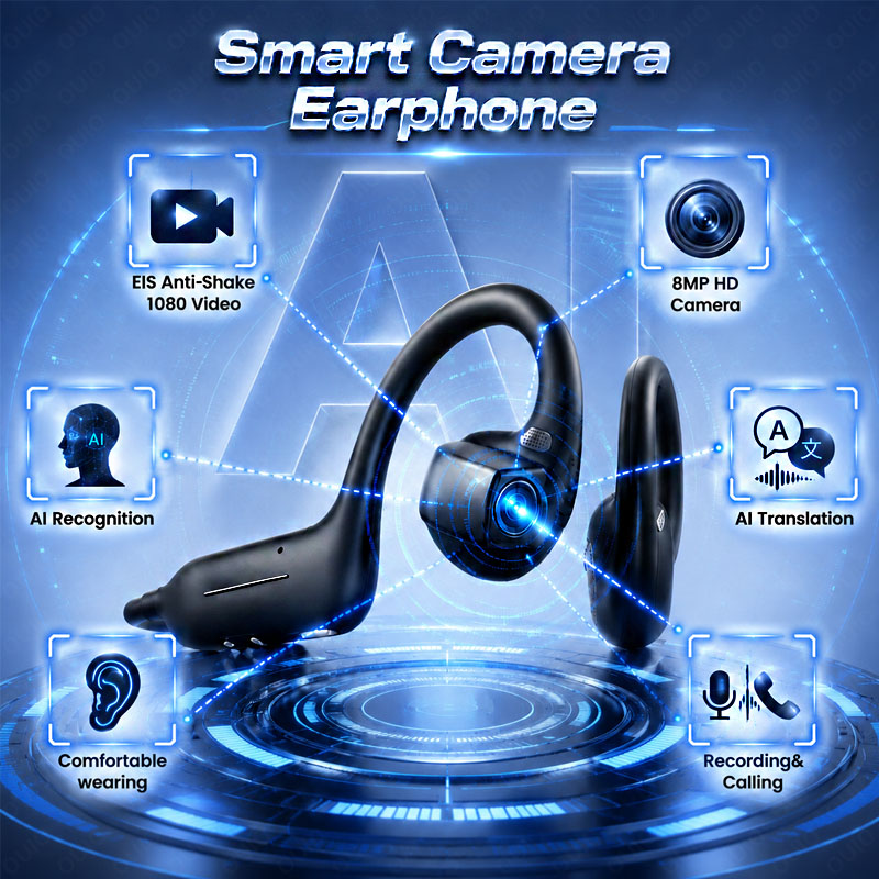 Smart Home App - หูฟังอัจฉริยะ AI รุ่นใหม่ พร้อมกล้อง HD 800W