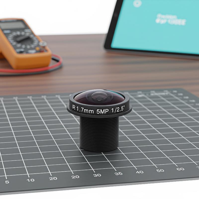 Security Ip Camera - เลนส์ฟิชอายรักษาความปลอดภัย 1.7 มม. F2.0 ความละเอียด 5MP