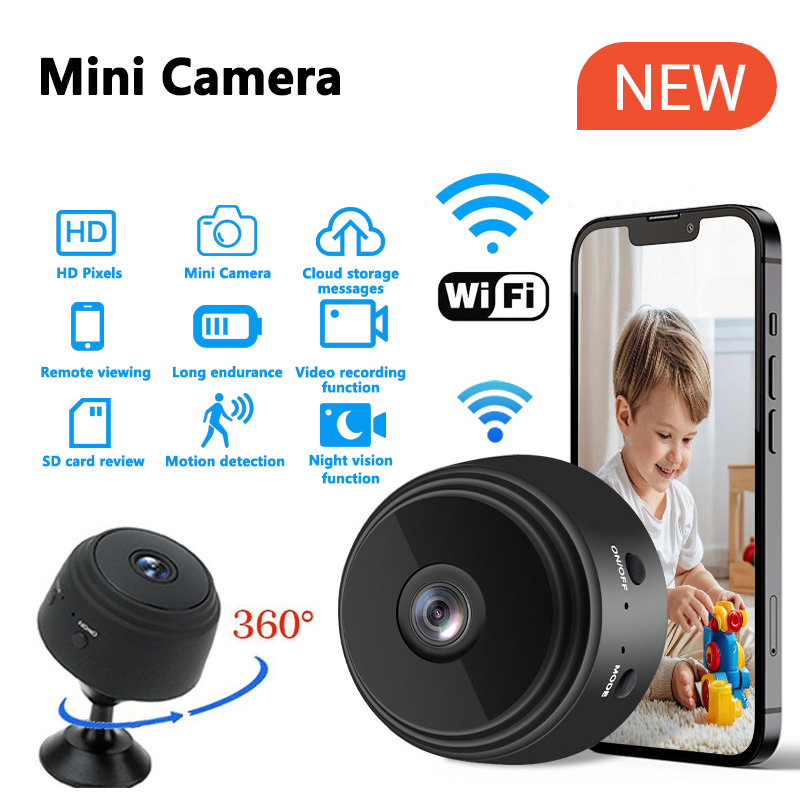 Security Ip Camera - 1080P HD Mini WiFi กล้อง Baby