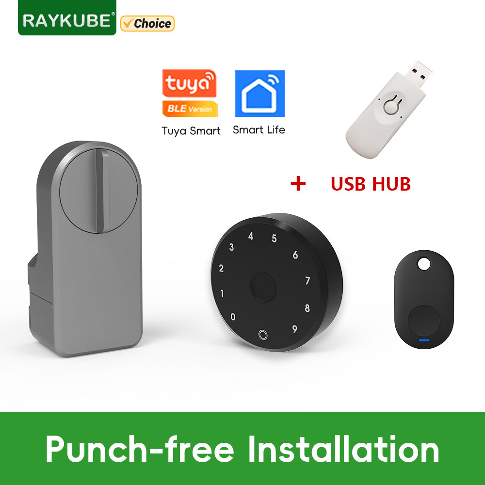 ชุดล็อคประตูอัจฉริยะ RAYKUBE A - Smart Home Lock บทวิจารณ์และราคา