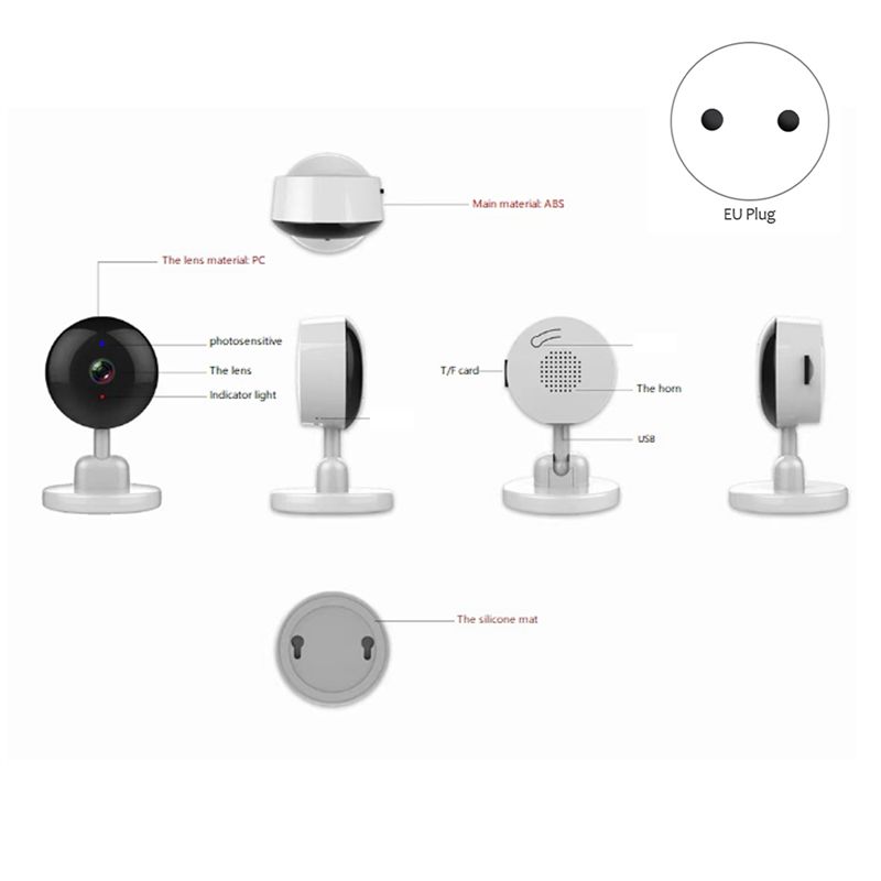 กล้องไวไฟในร่มที่จำเป็น, กล้อง - Security Ip Camera บทวิจารณ์และราคา