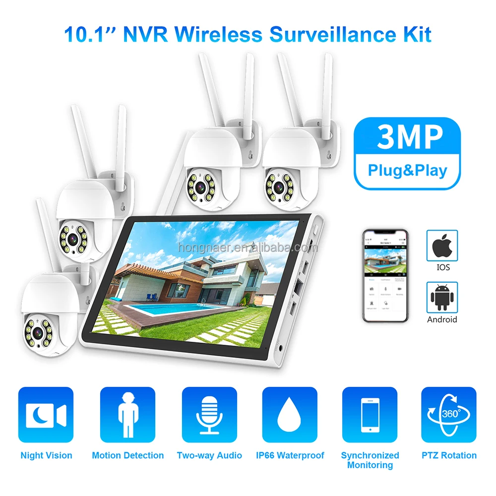 ชุดกล้องวงจรปิดไร้สาย 2026 Hon - Security Ip Camera บทวิจารณ์และราคา