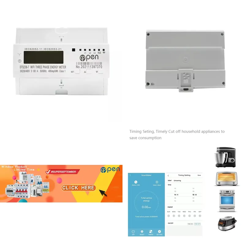 มิเตอร์วัดพลังงานอัจฉริยะแบบสา - Smart Home App บทวิจารณ์และราคา
