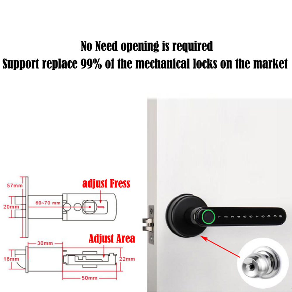TTLock สมาร์ทบลูทูธล็อคลายนิ้ว - Smart Home Lock บทวิจารณ์และราคา