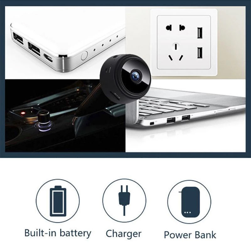 1080P HD Mini WiFi กล้อง Baby  - Security Ip Camera บทวิจารณ์และราคา
