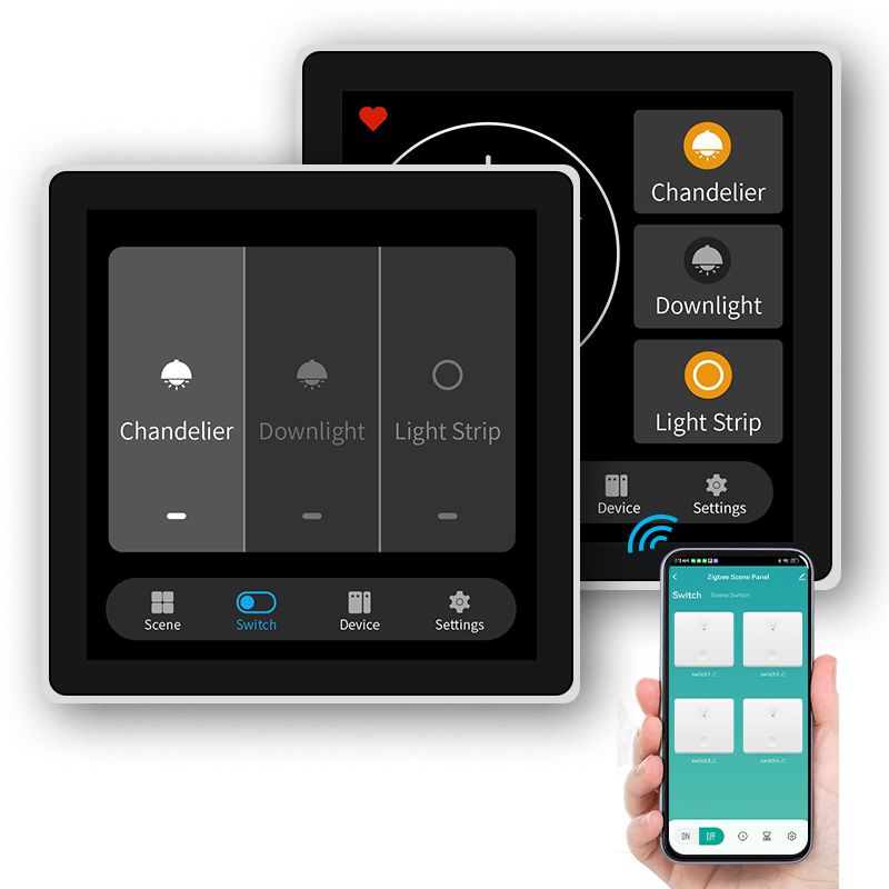FUERS หน้าจอสัมผัสขนาด 4 นิ้วส - Smart Home Button บทวิจารณ์และราคา