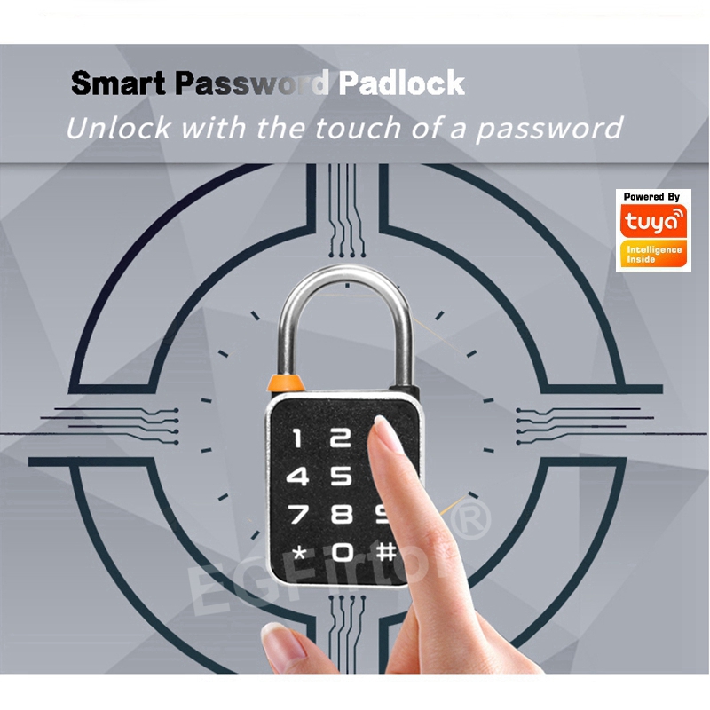 Tuya กุญแจล็อคแบบใส่รหัสผ่านผ่ - Smart Home Lock บทวิจารณ์และราคา
