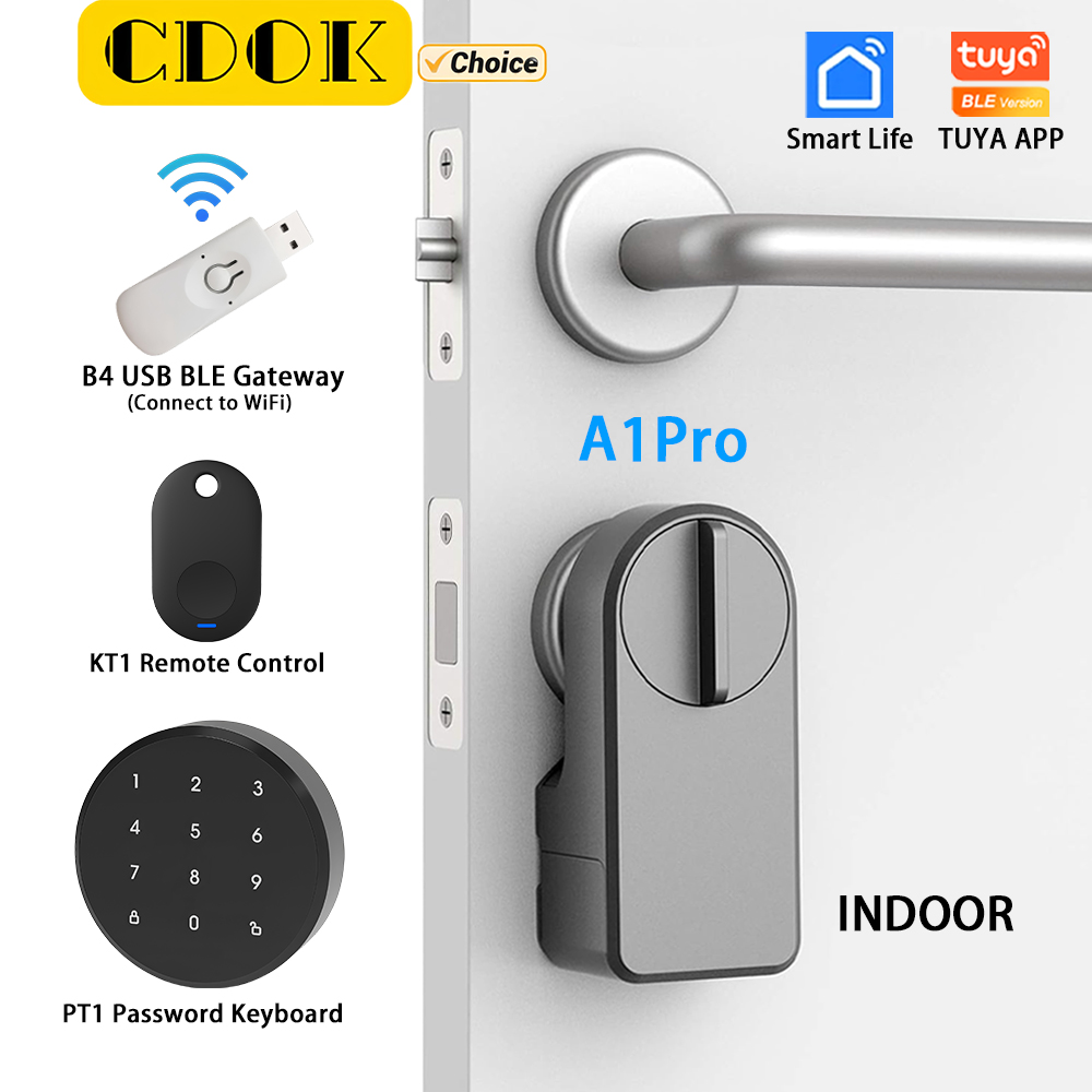 CDOK A1Pro Tuya Bluetooth Smar - Smart Home Lock บทวิจารณ์และราคา