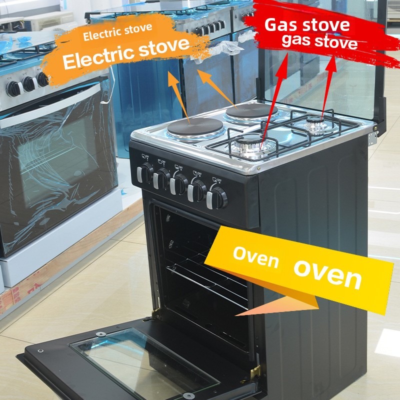 ครัวแนวตั้งพร้อมเตาแก๊ส 4 หัว, - Smart Home Oven บทวิจารณ์และราคา