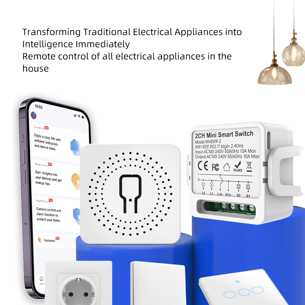 สวิตช์อัจฉริยะ Tuya แบบ 2 ทาง  - Smart Home Button บทวิจารณ์และราคา