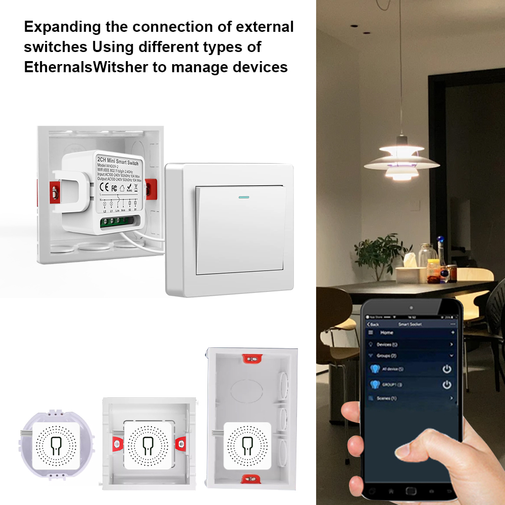สวิตช์อัจฉริยะ Tuya แบบ 2 ทาง  - Smart Home Button บทวิจารณ์และราคา